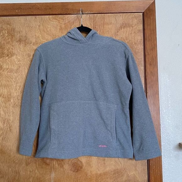 Kids Gray Patagonia Hoodie Sweatshirt - Picture 2 of 6